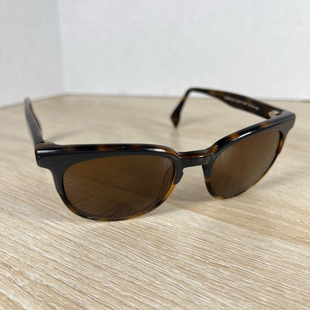 State Sheridan Gray Tort Sunglasses 50-19-140 Made in USA